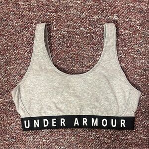 Under Armour Women's Light Gray Sports Bra